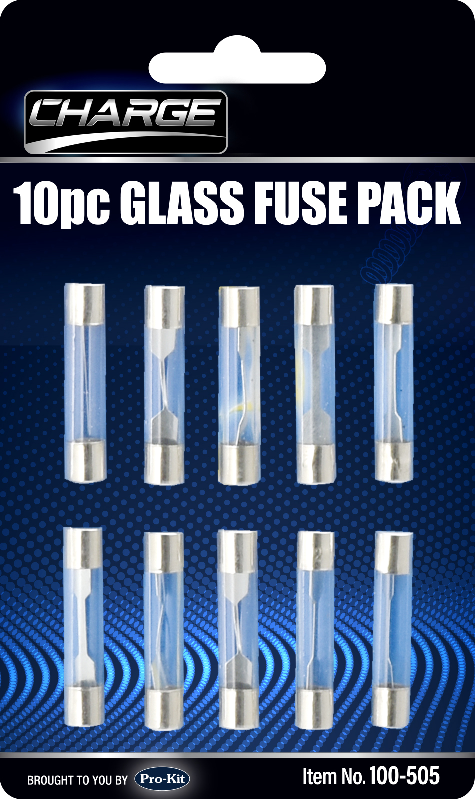 10pc Mixed Glass Fuse Pack