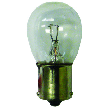 10pc 12V BA 15S Offset Clear Globes 21W