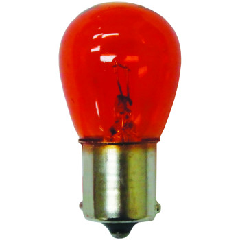 10 pc 12V S25 BA 15S Amber Globes 21W