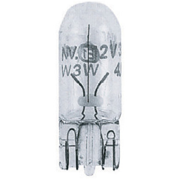10pc 12V W2.1 x 9.5D Wedge Globes 3W