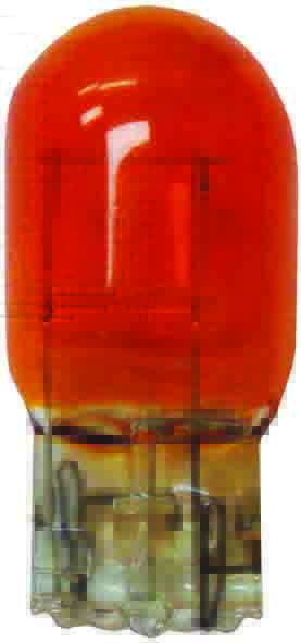 10pc 12V T20 W3 x 16D Extra Large Wedge Amber Globes 21W