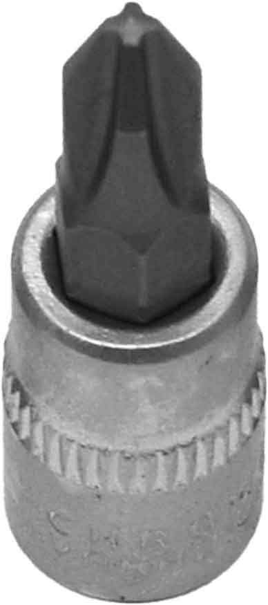 46pc 1/4″ Dr Socket, Ratchet & Bits Set