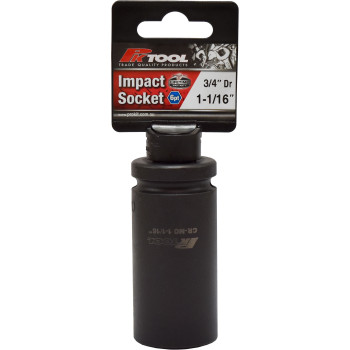 1-1/16", 3/4" Dr Impact Socket 6pt