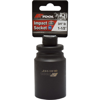 1-1/2", 3/4" Dr Impact Socket 6pt