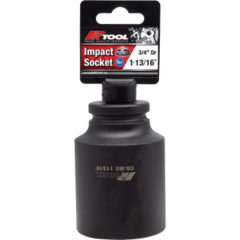 1-13/16", 3/4" Dr Impact Socket 6pt