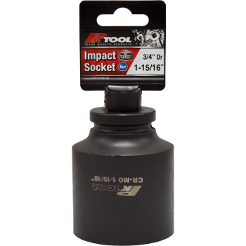 1-15/16", 3/4" Dr Impact Socket 6pt