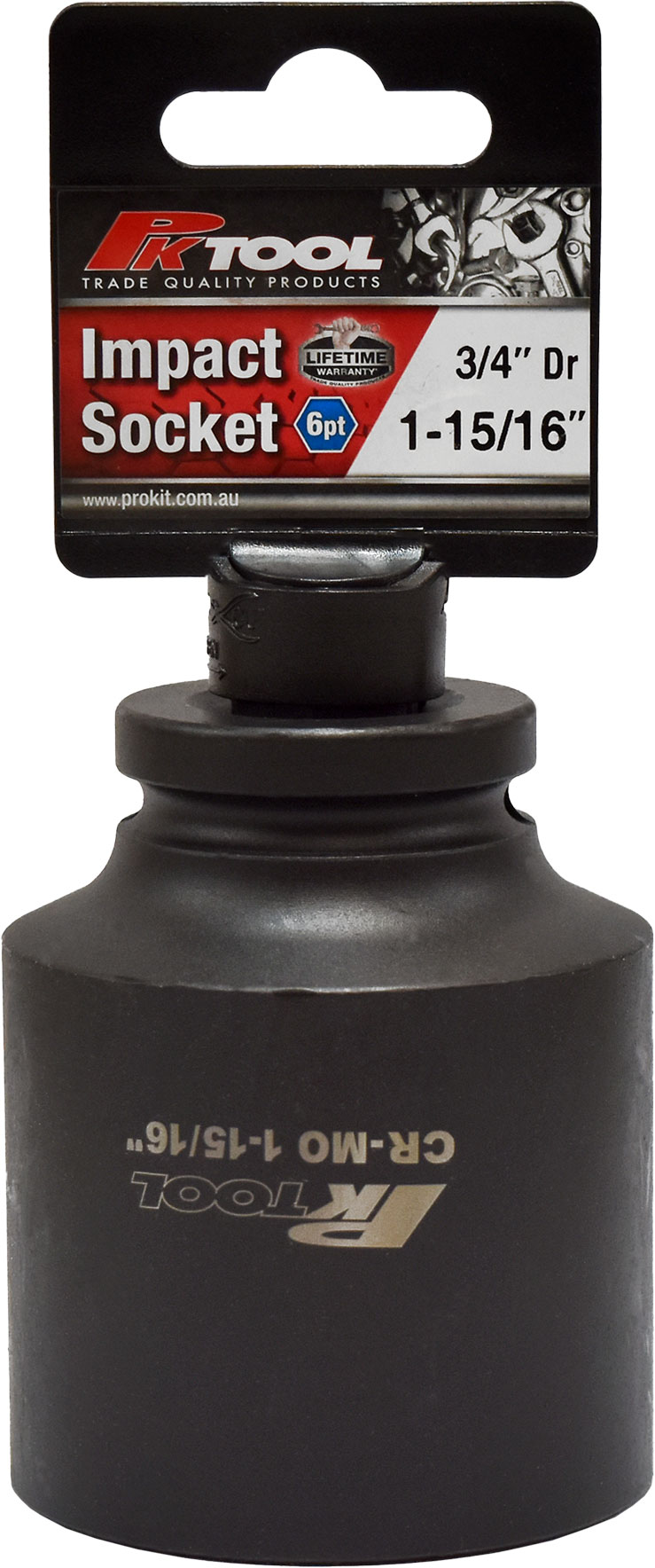 1-15/16″, 3/4″ Dr Impact Socket 6pt