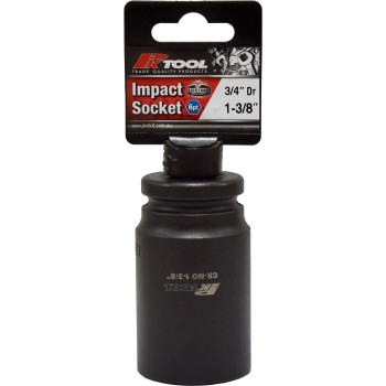 1-3/8", 3/4" Dr Impact Socket 6pt