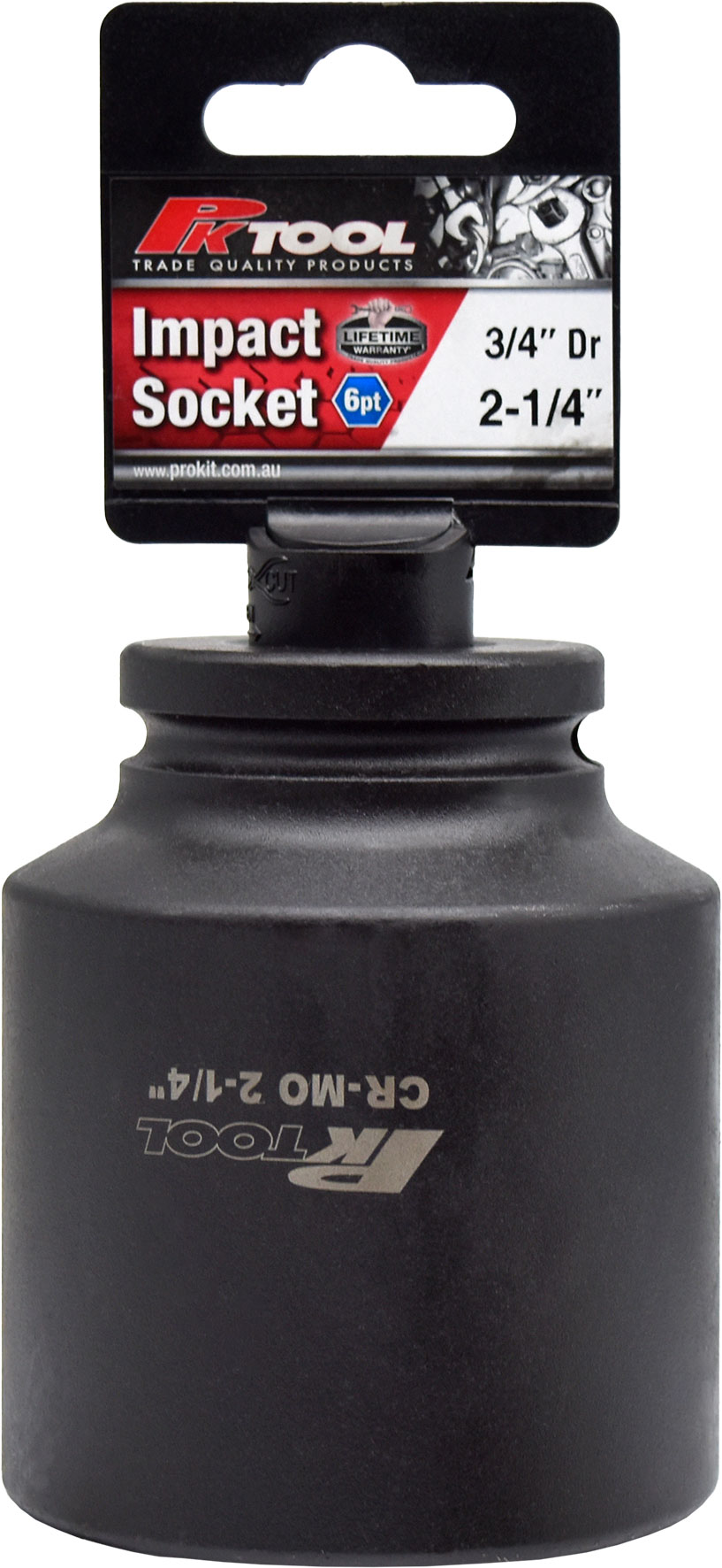 2-1/4″, 3/4″ Dr Impact Socket 6pt