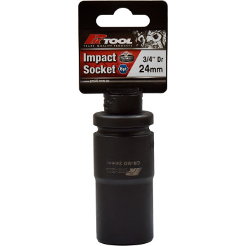 24mm 3/4" Dr Impact Socket 6pt