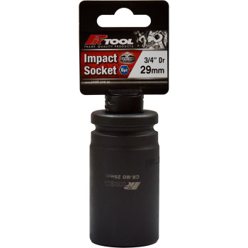 29mm 3/4" Dr Impact Socket 6pt