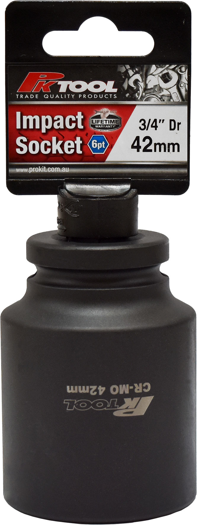 42mm 3/4″ Dr Impact Socket 6pt