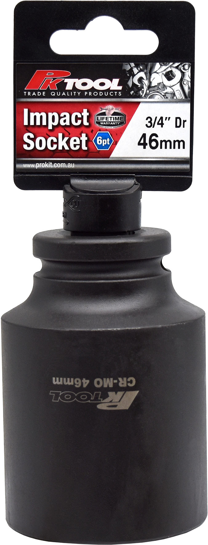 46mm 3/4″ Dr Impact Socket 6pt
