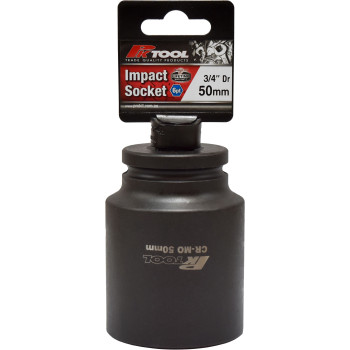 50mm 3/4" Dr Impact Socket 6pt