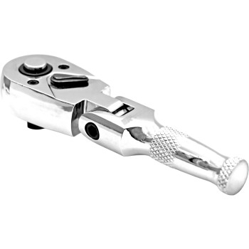 10mm 3/8" Dr Flex-head Stubby Ratchet