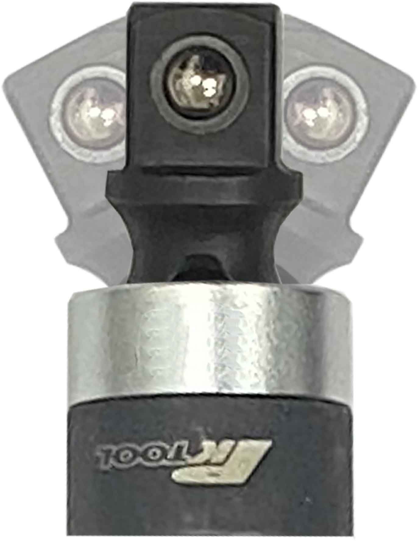3pc 30˚ Tilt Impact Uni-Joint Drill Socket Adaptor Set with High Torque Strengthening Band