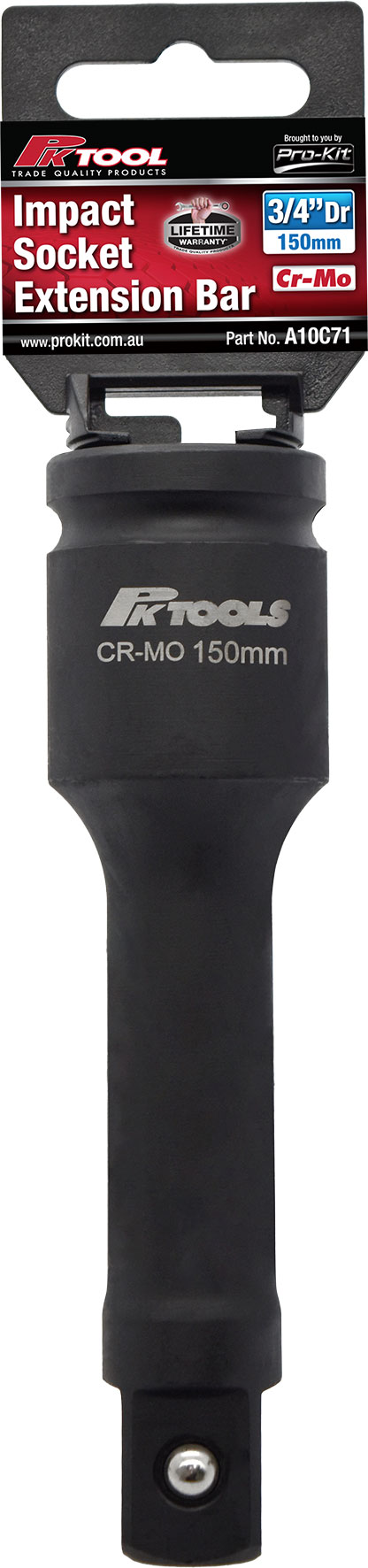 150mm Impact Socket Extension Bar