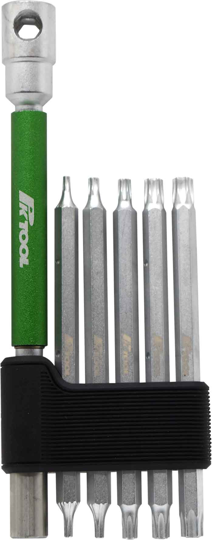 6pc Star Head 3-Way T-Handle Spinner Wrench Set