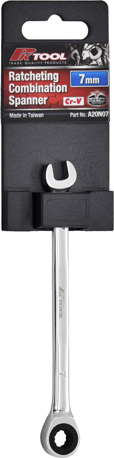 7mm Ratcheting Combination Spanner