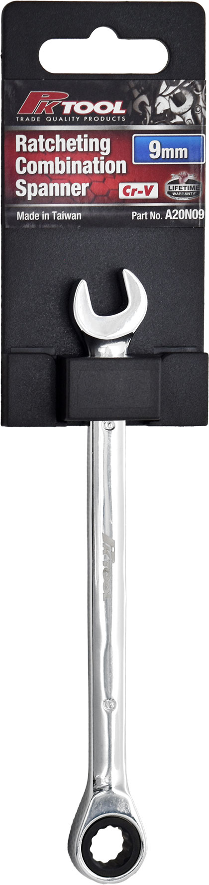 9mm Ratcheting Combination Spanner
