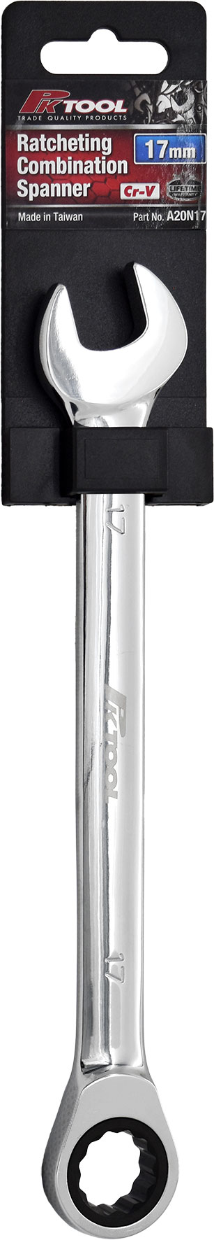 17mm Ratcheting Combination Spanner