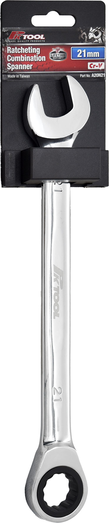 21mm Ratcheting Combination Spanner