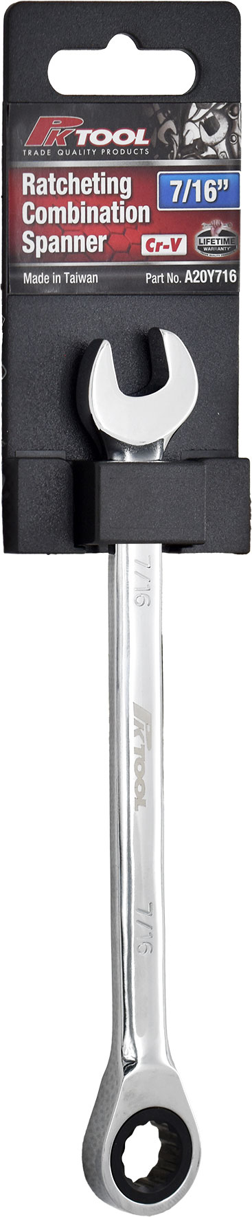 7/16″ Ratcheting Combination Spanner