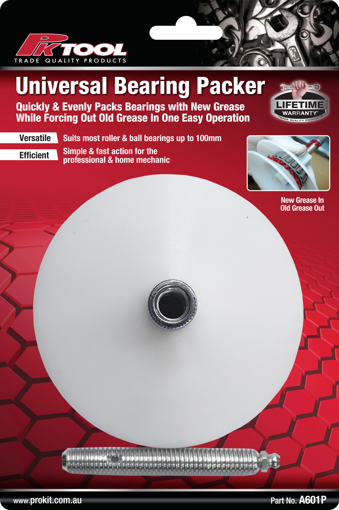 UNIVERSAL CONE STYLE BEARING GREASE PACKER
