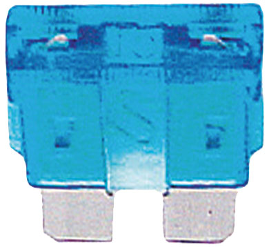 10pc Blue Blade Fuse 15amp