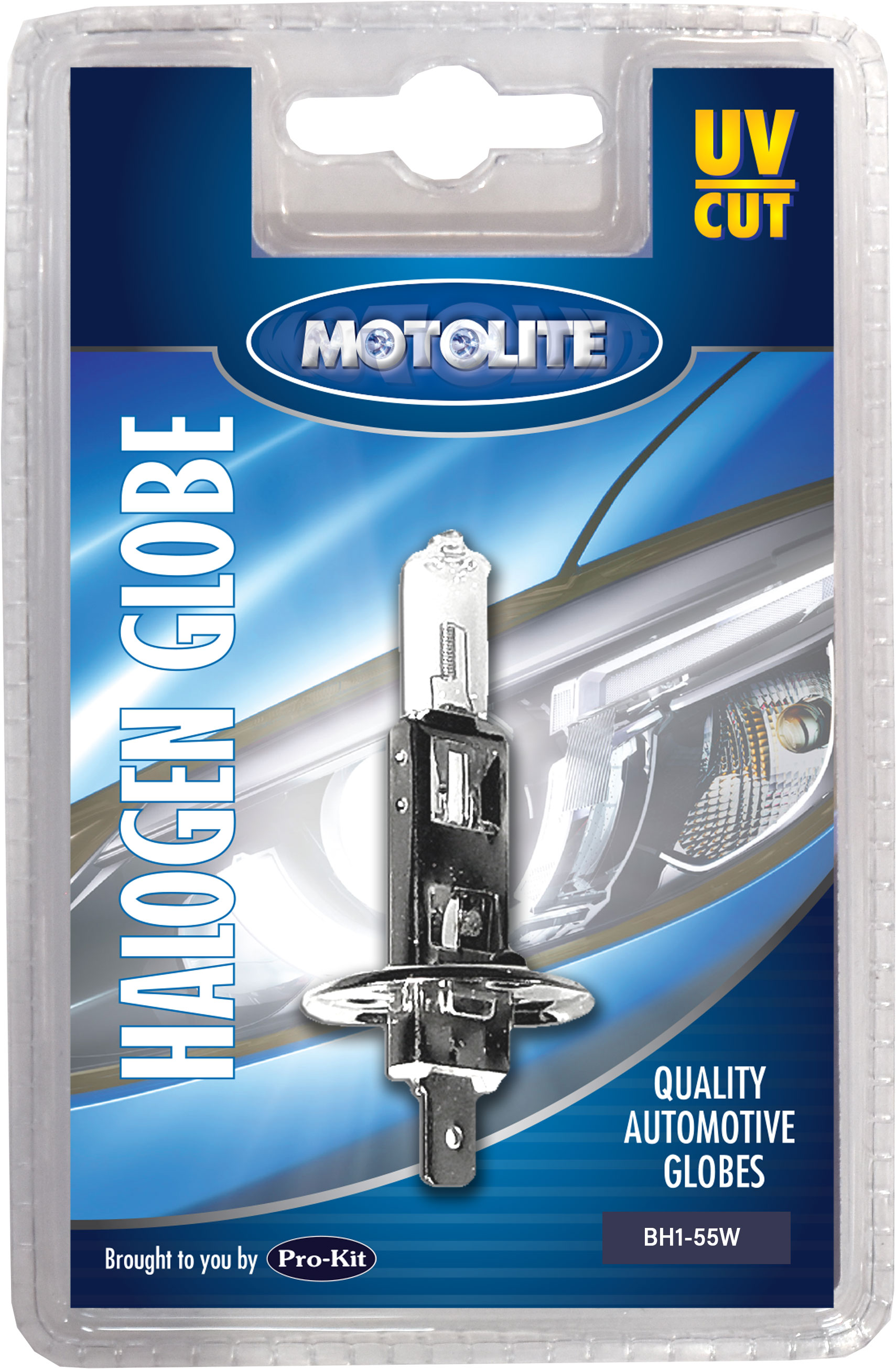 H1 55W BLISTER PACK HALOGEN
