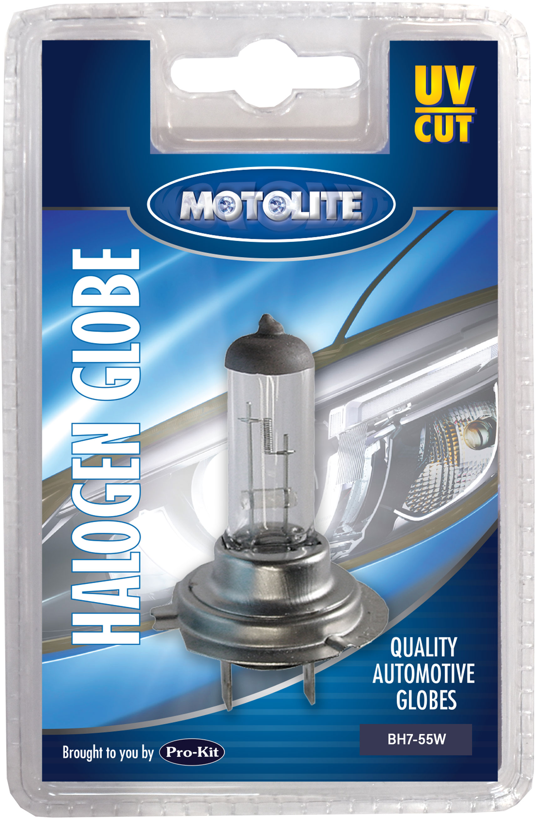 12V H7 Blister Pack Halogen 55W