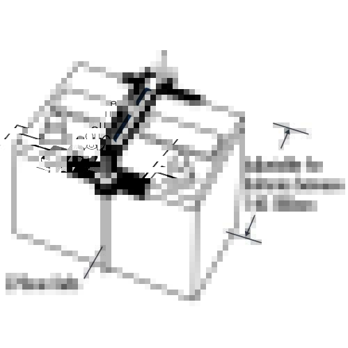 Adjustable Battery Hold Down Clamp