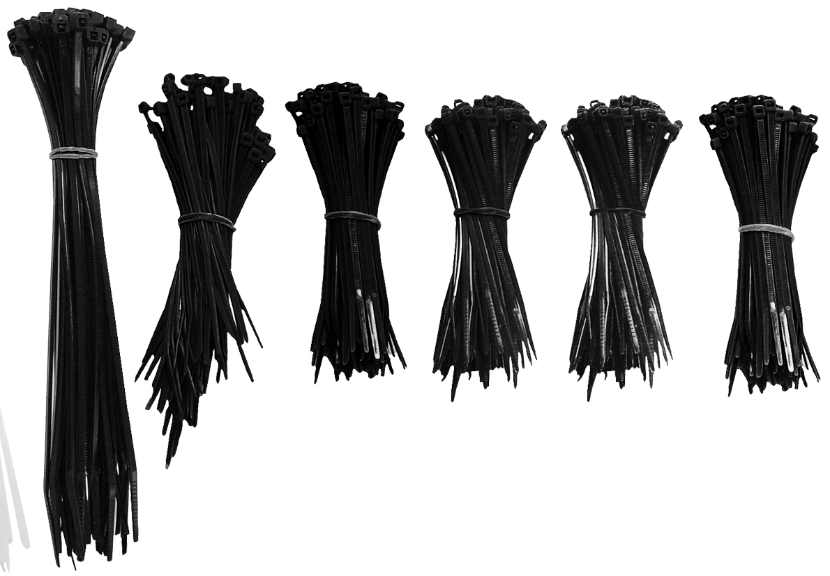 850pc Black Cable Tie Trade Pack