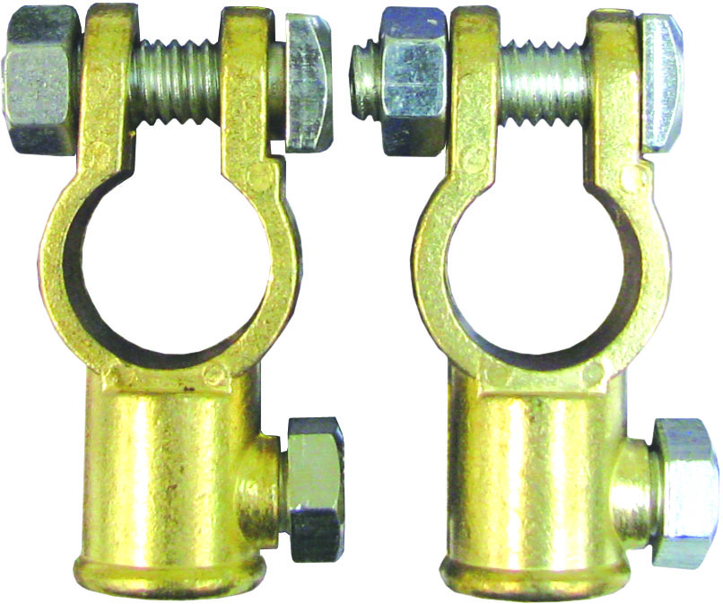 2pc Battery Terminal End Feed