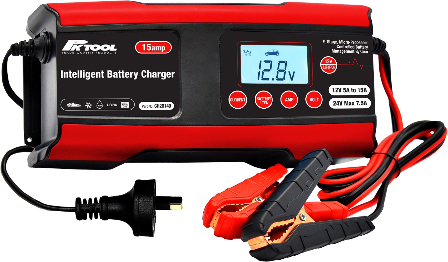 15amp Intelligent Battery Charger