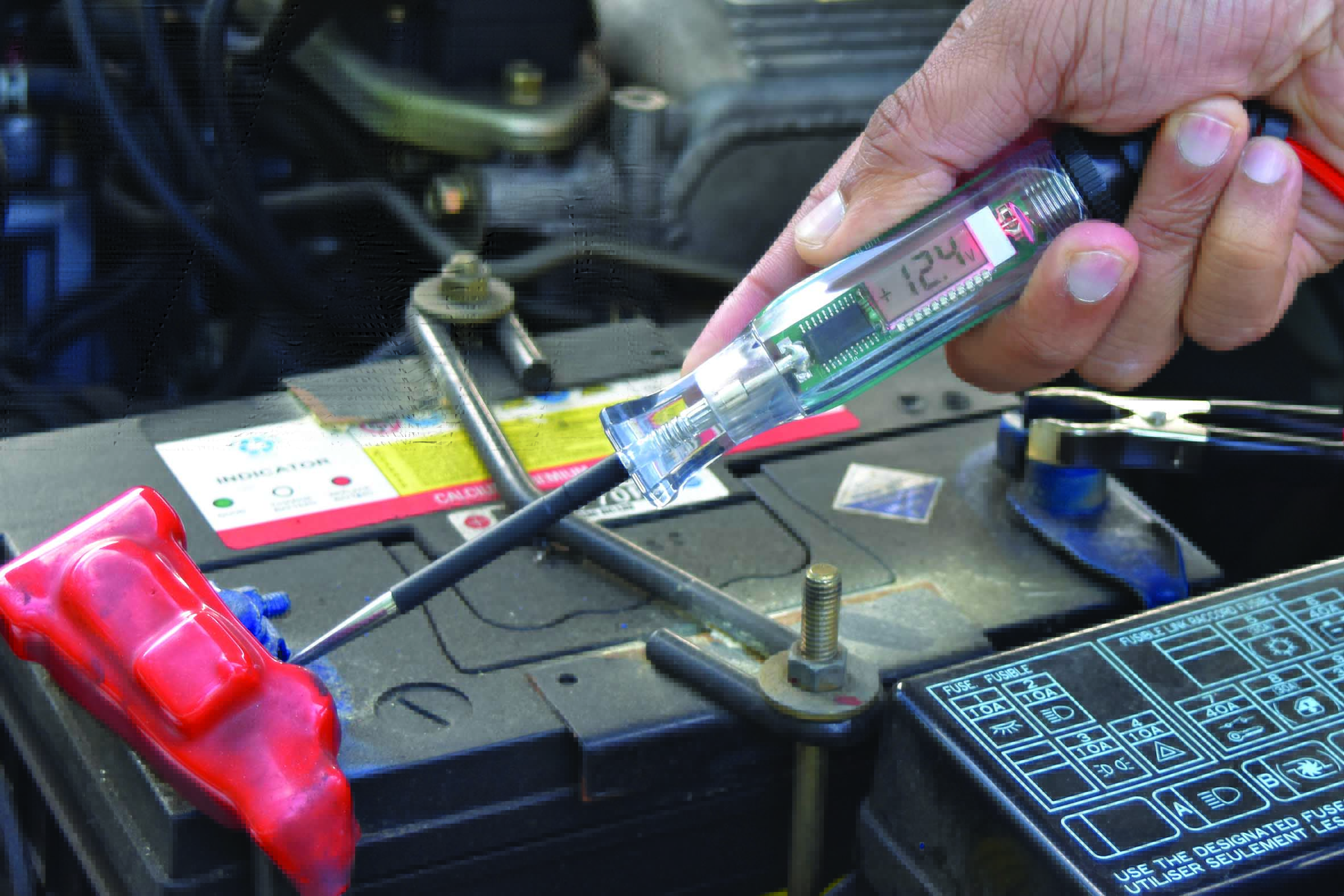 220mm 3-48V Digital Circuit Tester