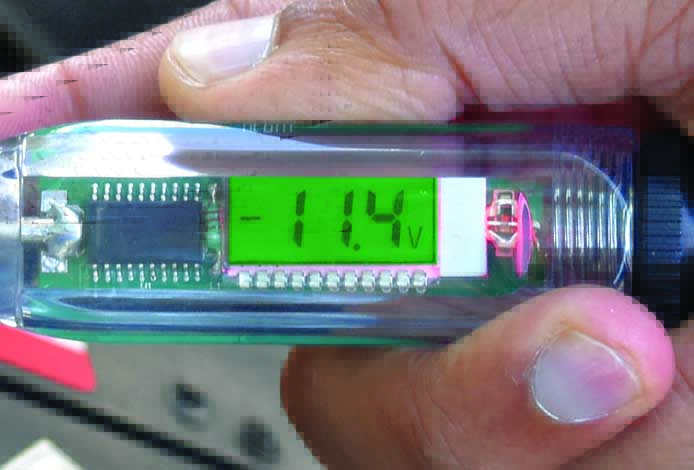 220mm 3-48V Digital Circuit Tester with Carry Case