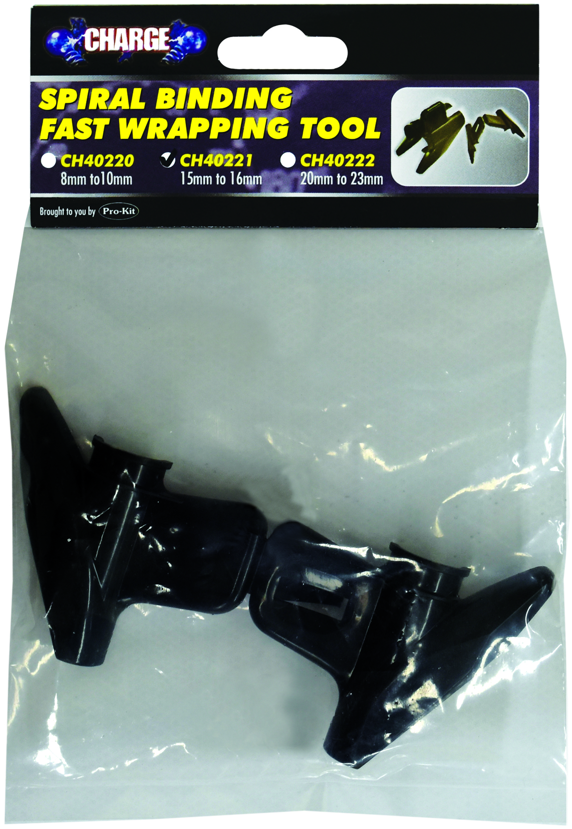 15 to 16mm Fast Wrapping Spiral Wrap Clamp with Clamp