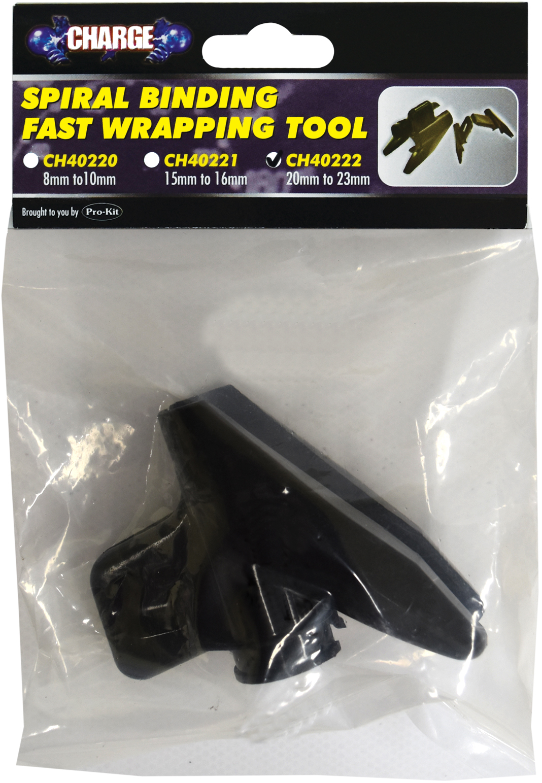 20 to 23mm Fast Wrapping Spiral Wrap Clamp with Clamp