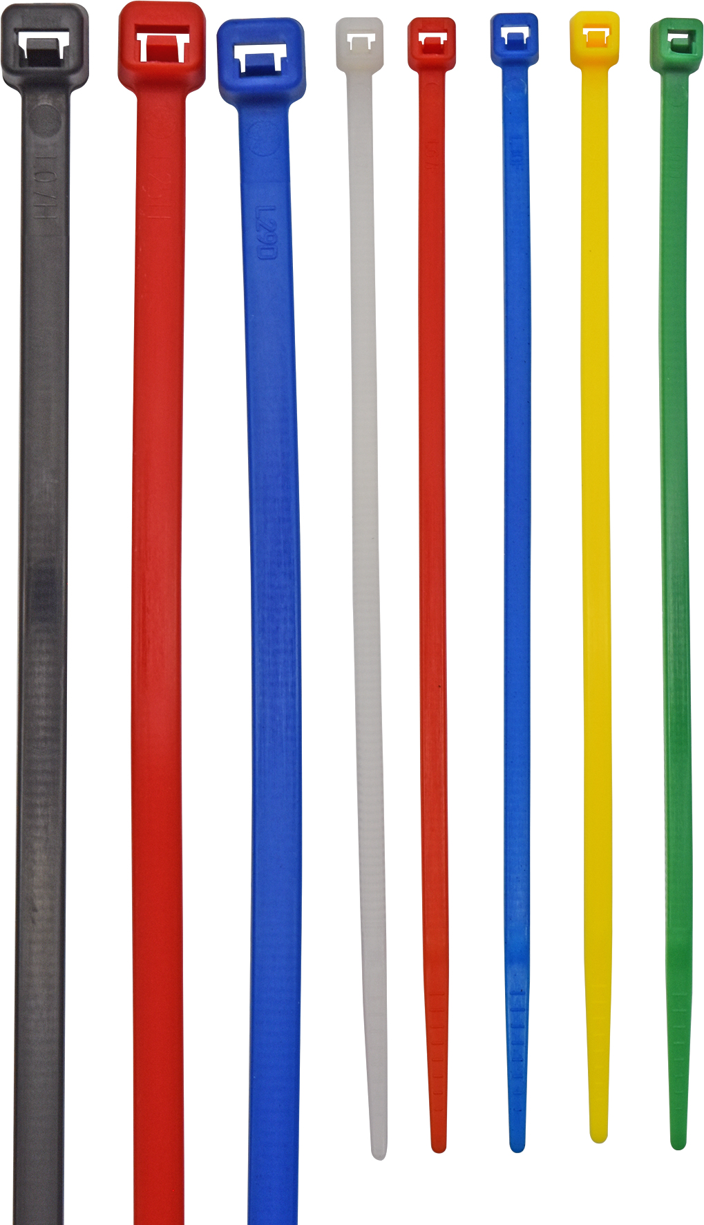 300pc Mixed Colours Cable Ties