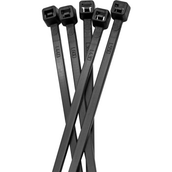 100mm 100pc Black Cable Ties