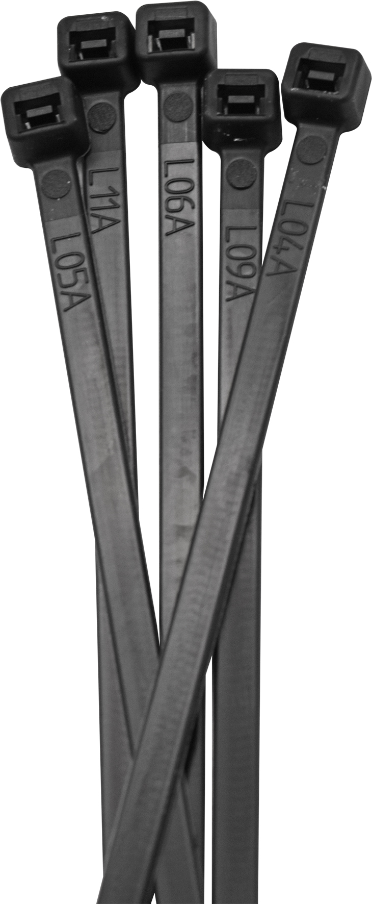 370mm 25pc Black Cable Ties