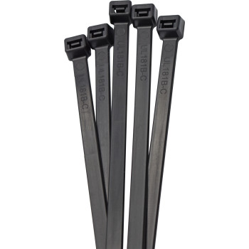 610mm 100pc Black Cable Ties