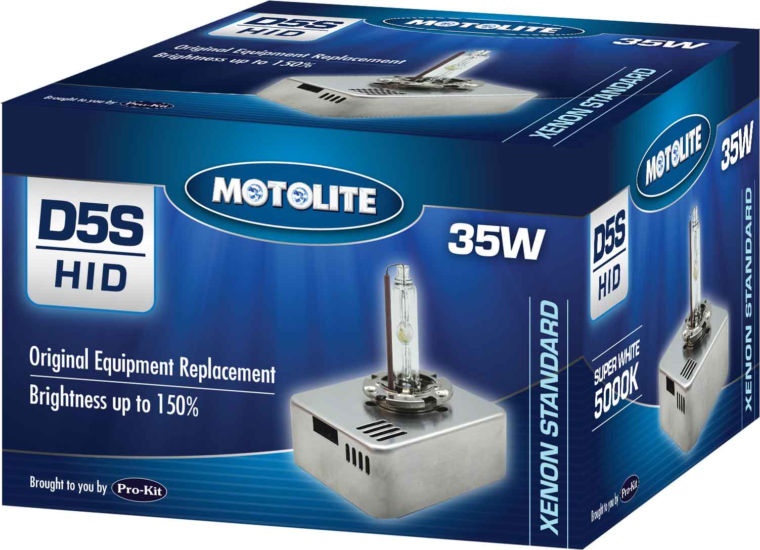12V D5S HID Xenon Globe 35W