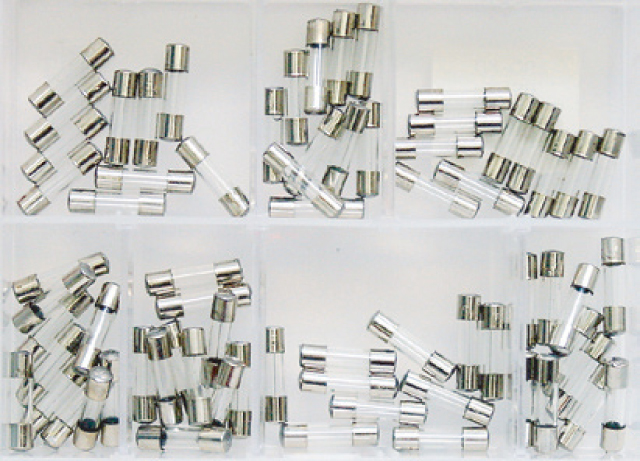 100pc Mixed Glass Fuse