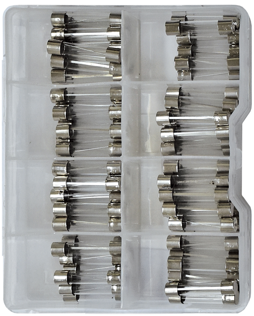 100pc Mixed Glass Fuse