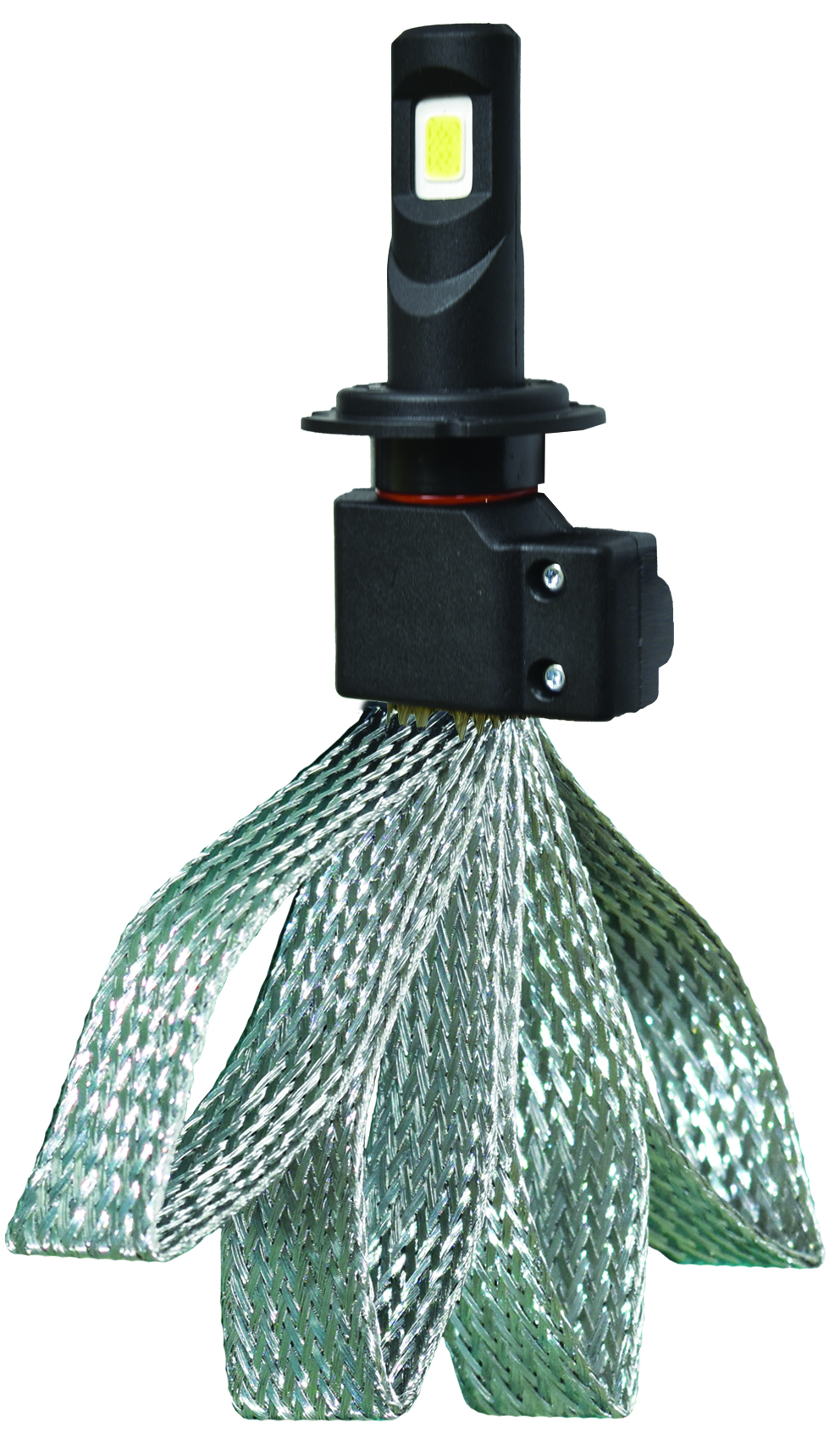 H7 LED GLOBE – 2pc WITH HEATSINK