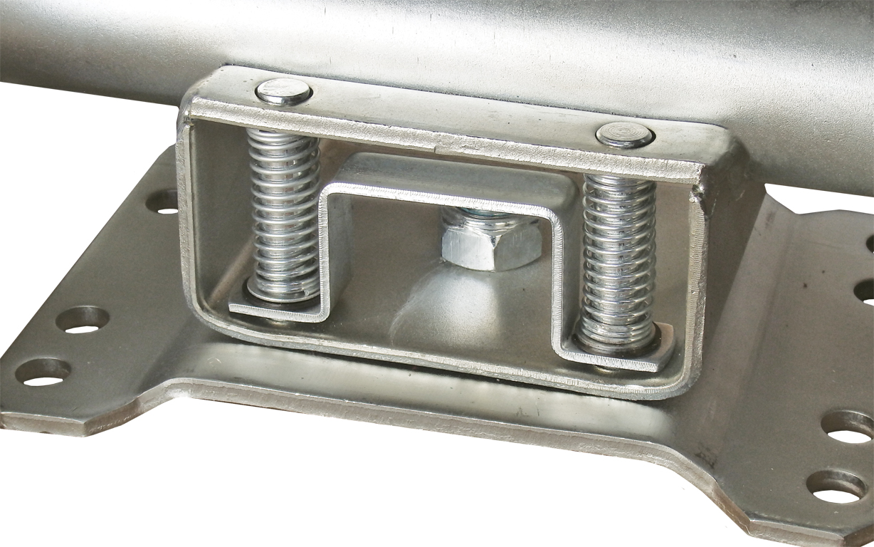 Jockey Wheel with 135mm Hard Wheel & Swing Away Swivel Bracket