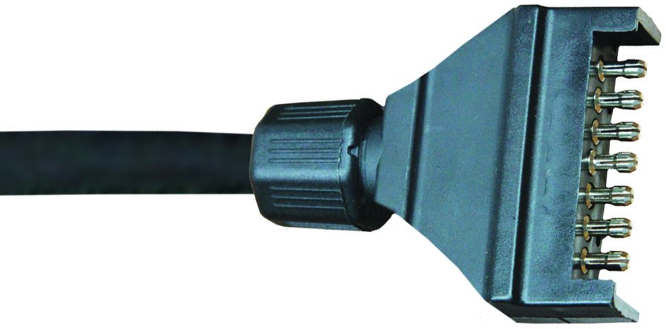 Flat Plastic 7 pin Trailer Plug