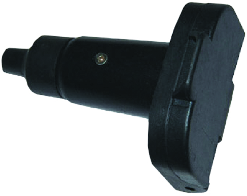 Small Round Plastic 7 pin Trailer Socket